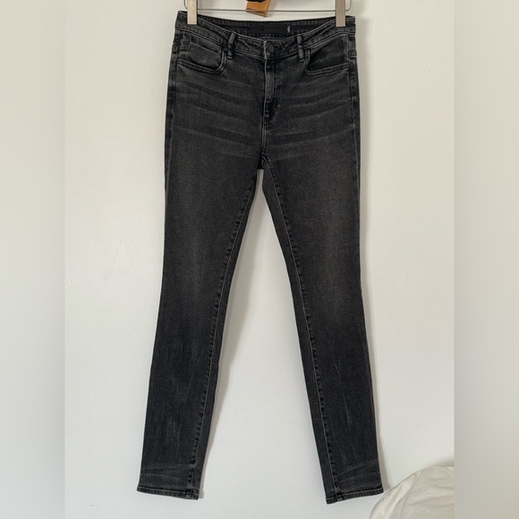 Women’s DENIM X ALEXANDER WANG High Rise Skinny Jeans WANG 001 - Picture 2 of 13